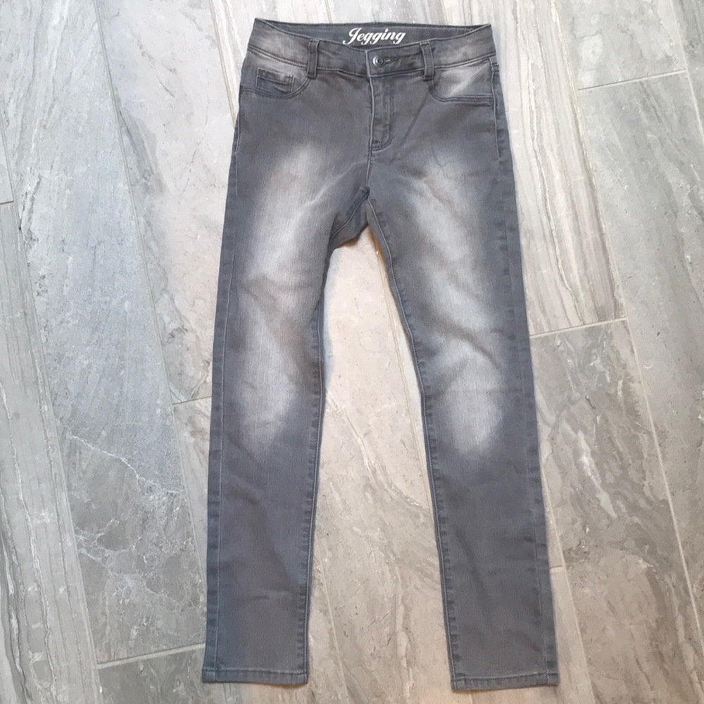 Grey jeggings - size 10